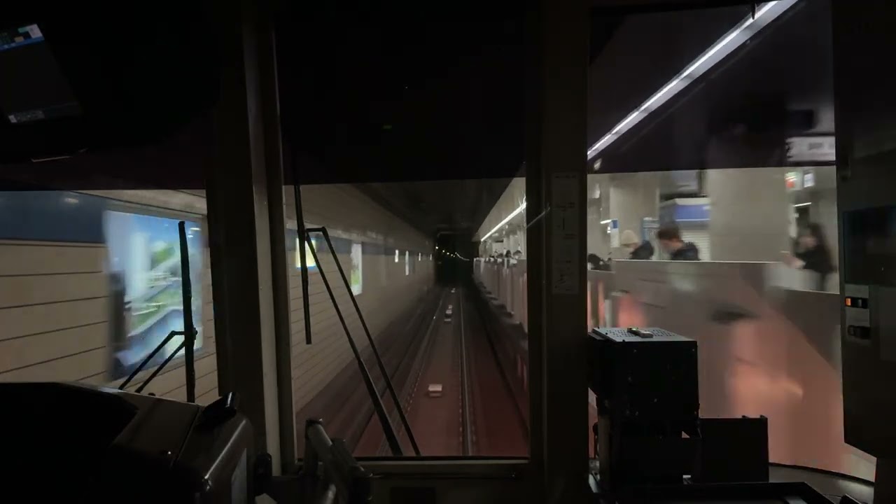 【4K】【前面展望】都営三田線　白金高輪〜西高島平間 /【Cabview】Toei Mita Line