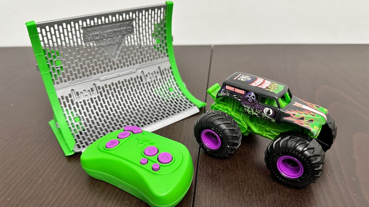Monster Jam Grave Digger RC Toys Unboxing 