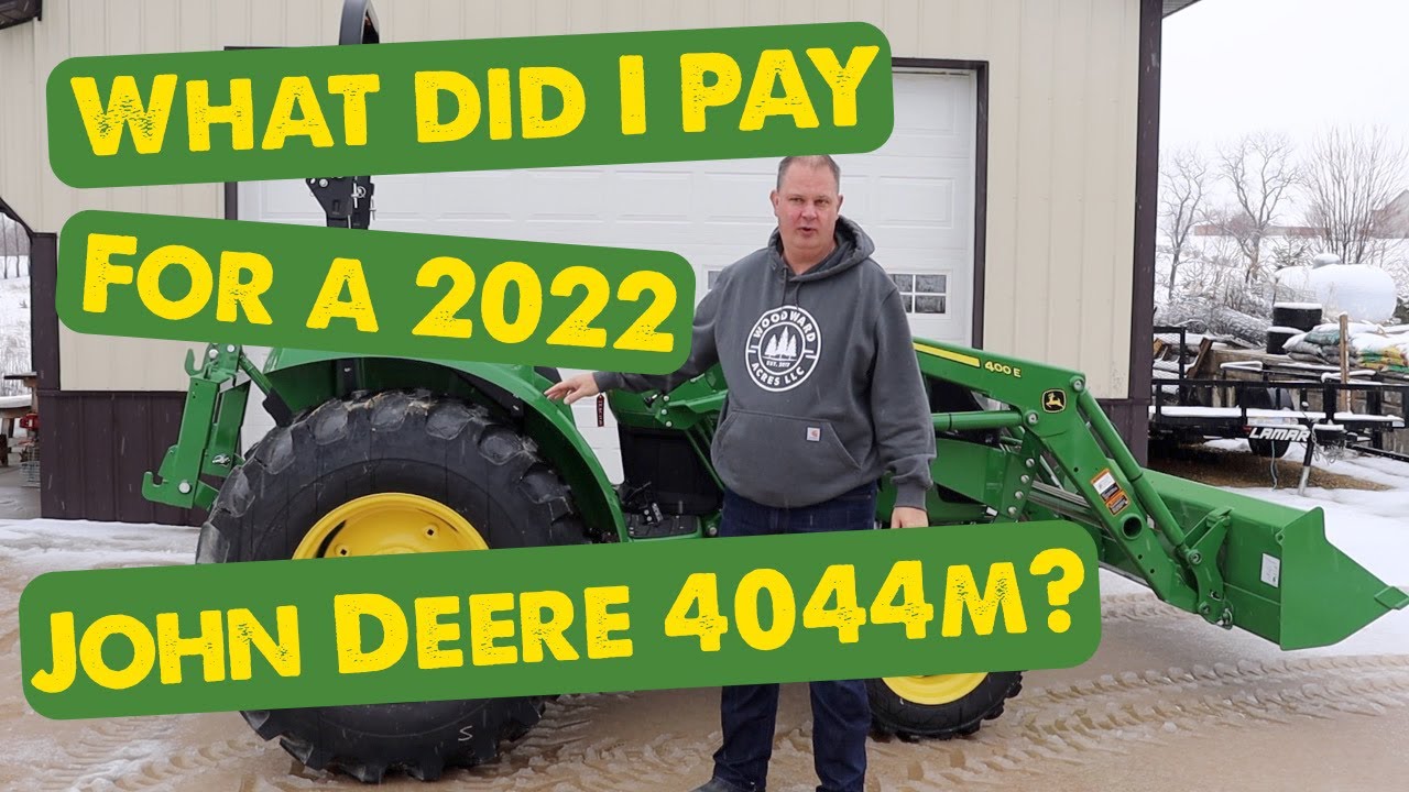 Общая стоимость John Deere 2022 года выпуска 4044 млн? [обмен на John Deere 2025r]
