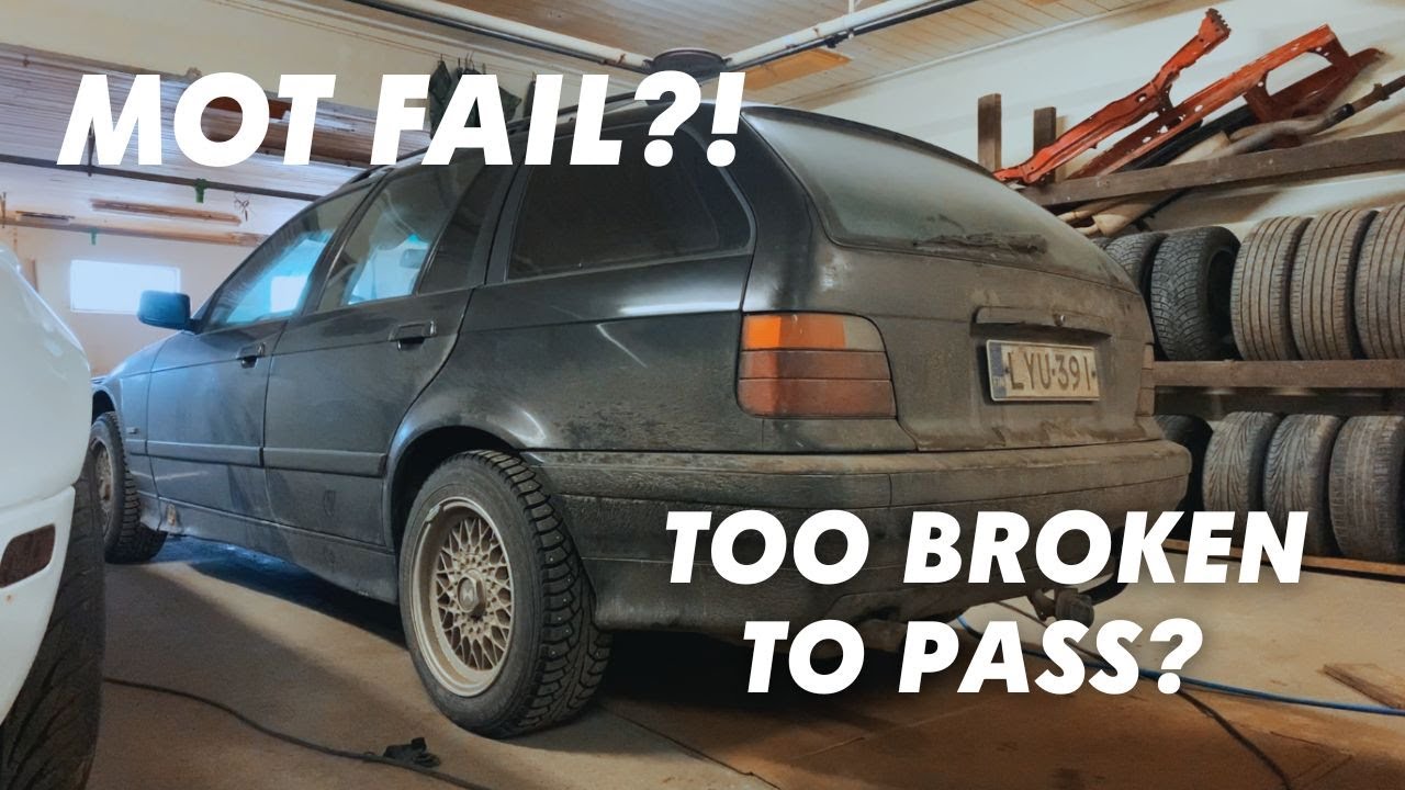 More E36 touring fixes - will it pass the MOT?