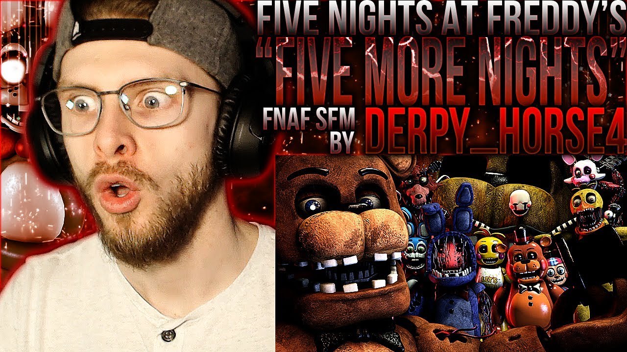 Vapor Reacts #825 | [FNAF SFM] FNAF 2 SONG ANIMATION 