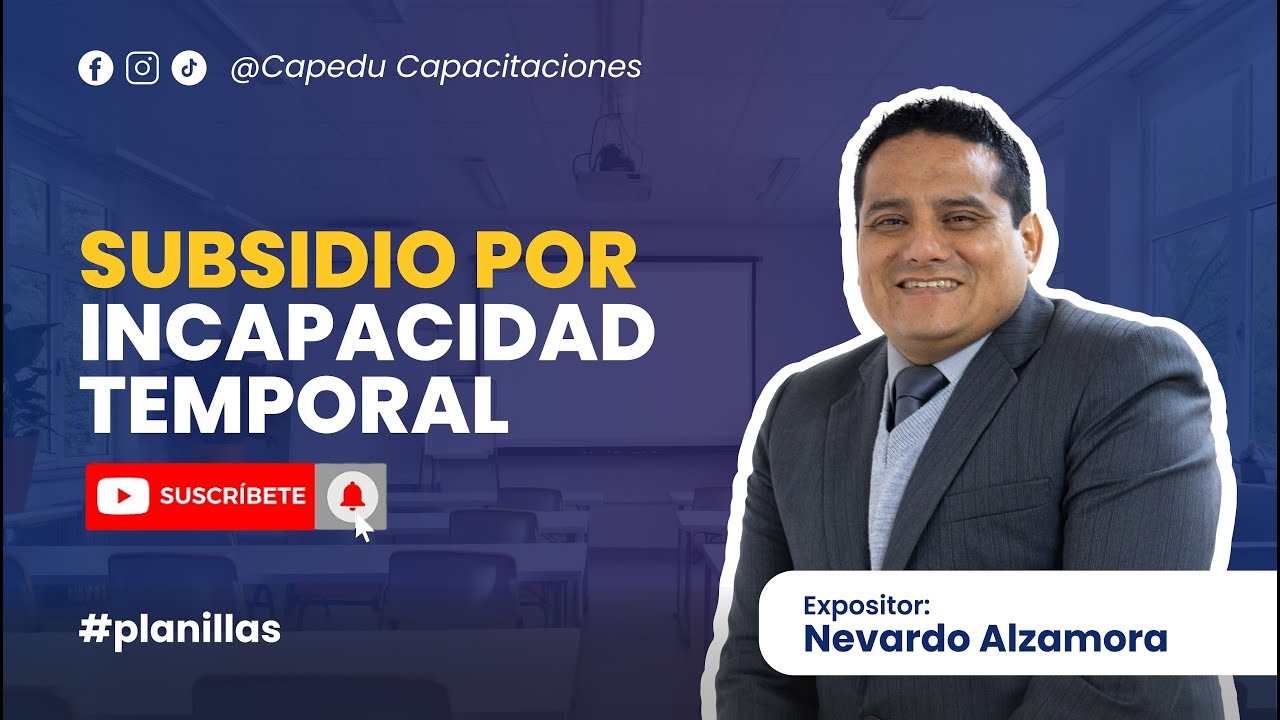 SUBSIDIO POR INCAPACIDAD TEMPORAL