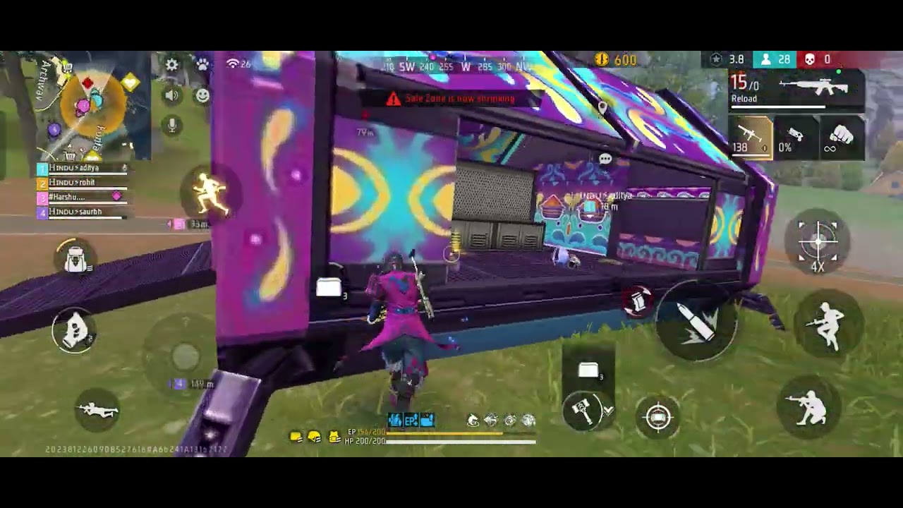 Teammate: “Bro cover me!”Me: looting peacefully 🤣💀Still got BOOYAH somehow 🔥