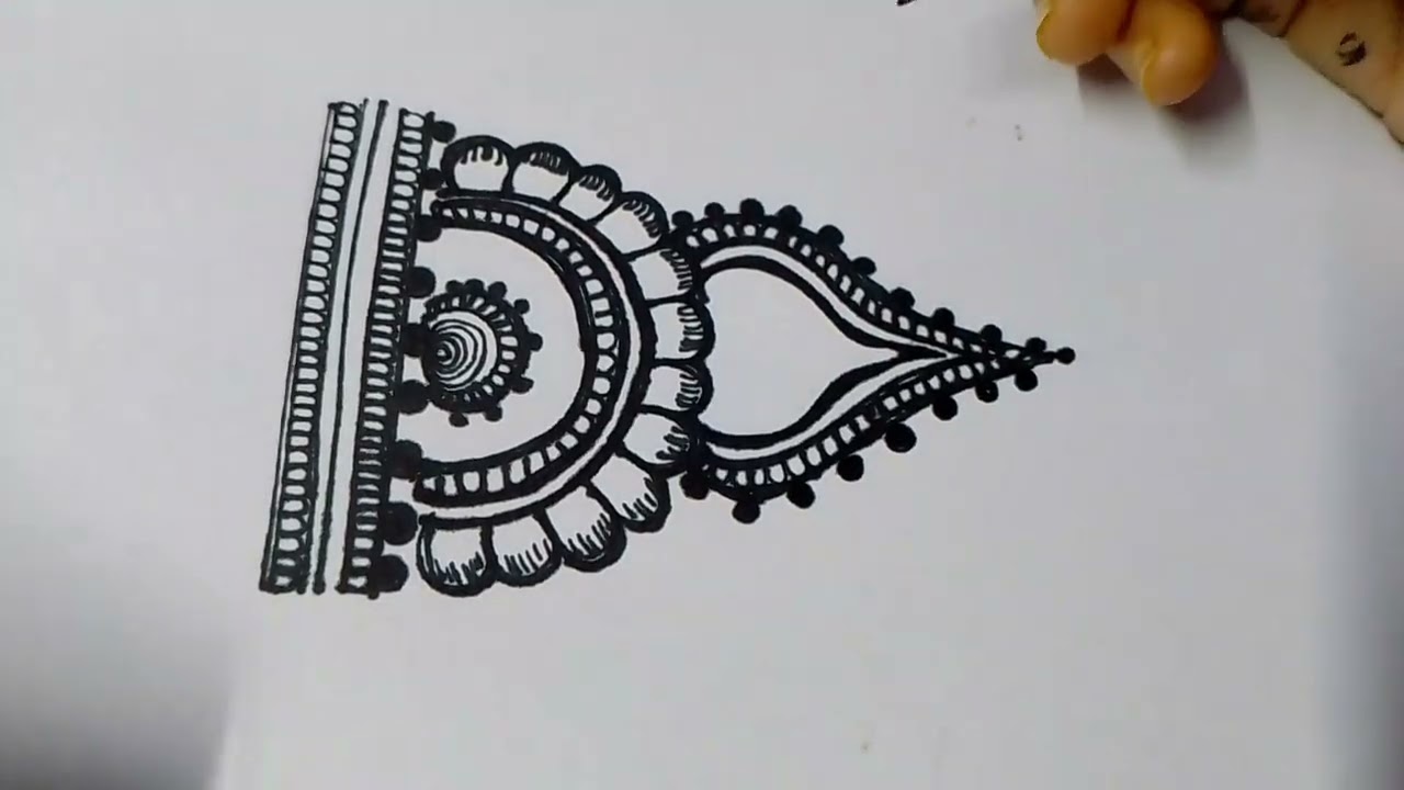  Mehndi design for beginners 