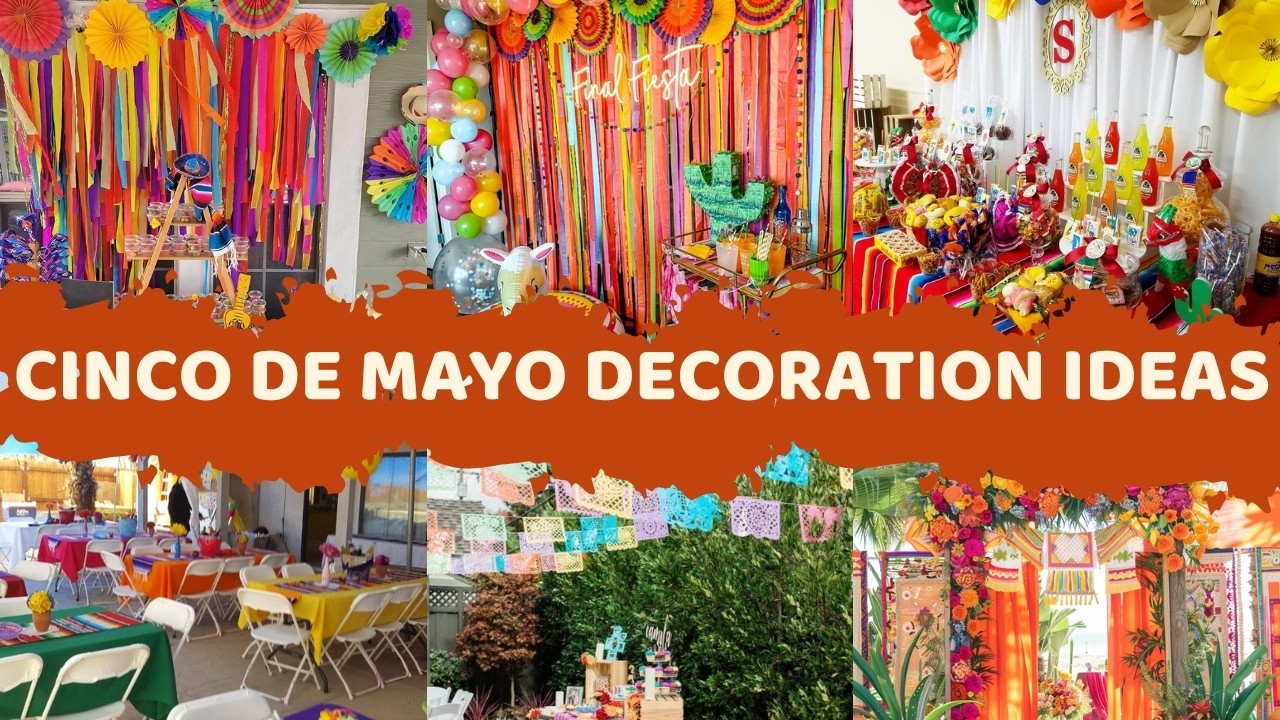 Colorful 2025 Cinco De Mayo Decoration Ideas - Dollar Tree DIY Mexican Feista Party Ideas