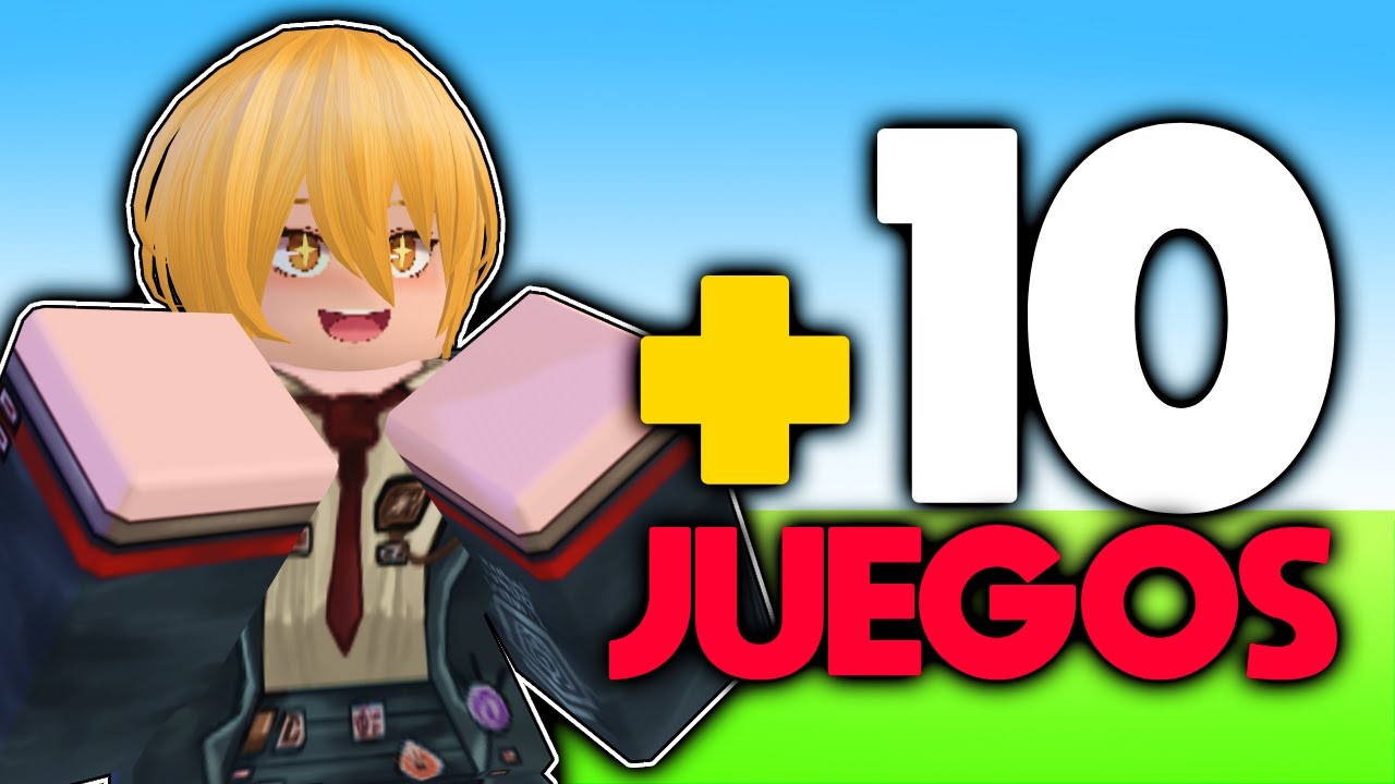 TOP 10 JUEGOS DE ROBLOX QUE TIENES QUE JUGAR ANTES DE QUE ACABE EL A&Ntilde;O! 🤓