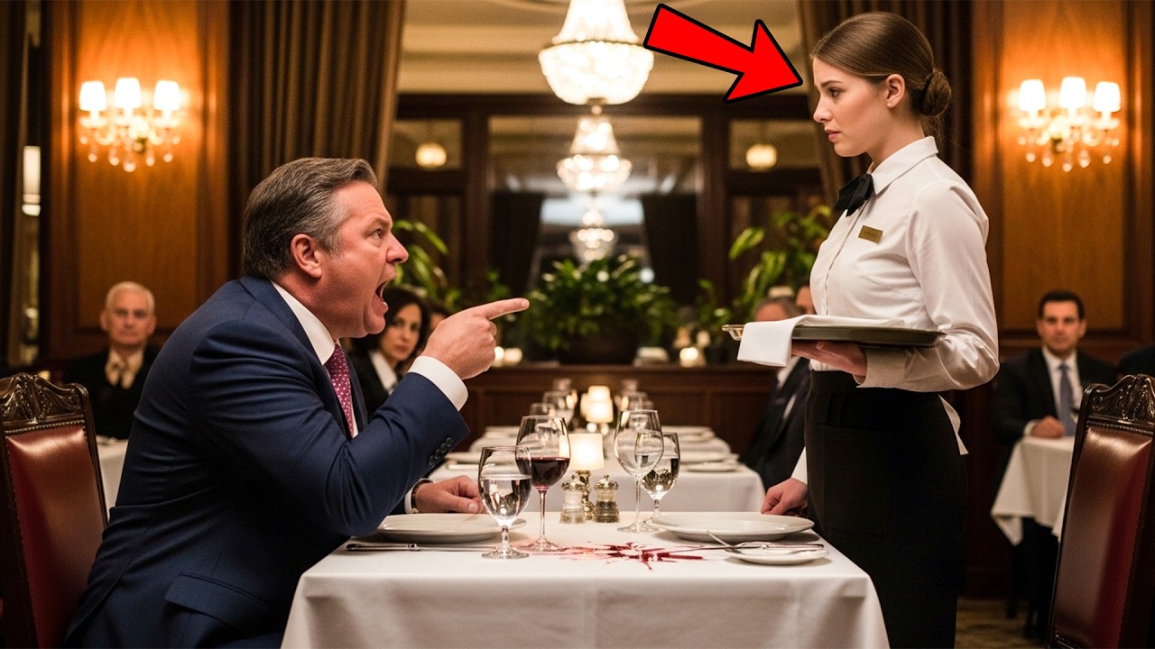 Rich Man Spoke Down to the Waitress — Her Calm Reply Shocked the Entire Restaurant