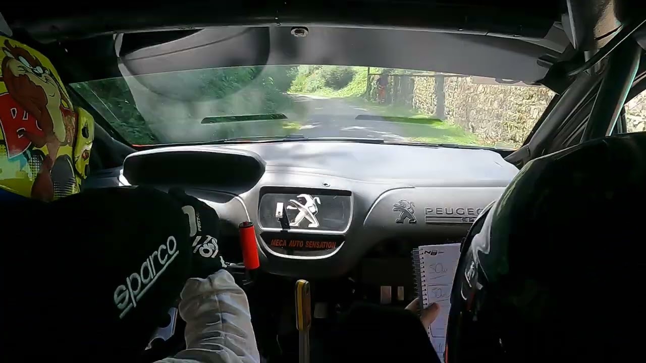 Onboard Rallye de Matour 2024 / 208 R2 / Maxence Da Silva - Fabien Paquelier