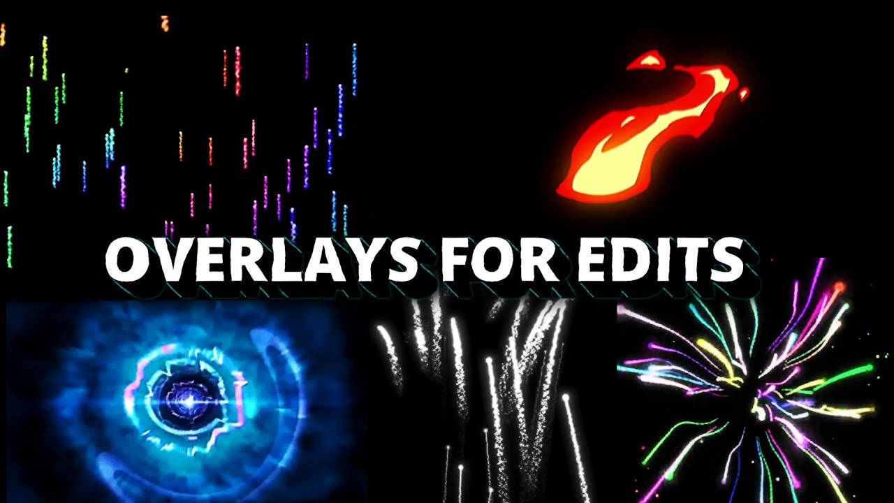 PACK OVERLAY FOR EDIT ( PACK DE OVERLAYS PARA SUA EDIT) 🎥