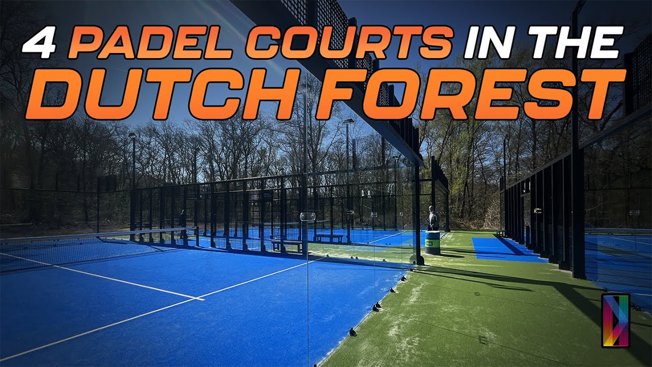 The First Outdoor Fiberglass Padel Courts Ever in the Netherlands