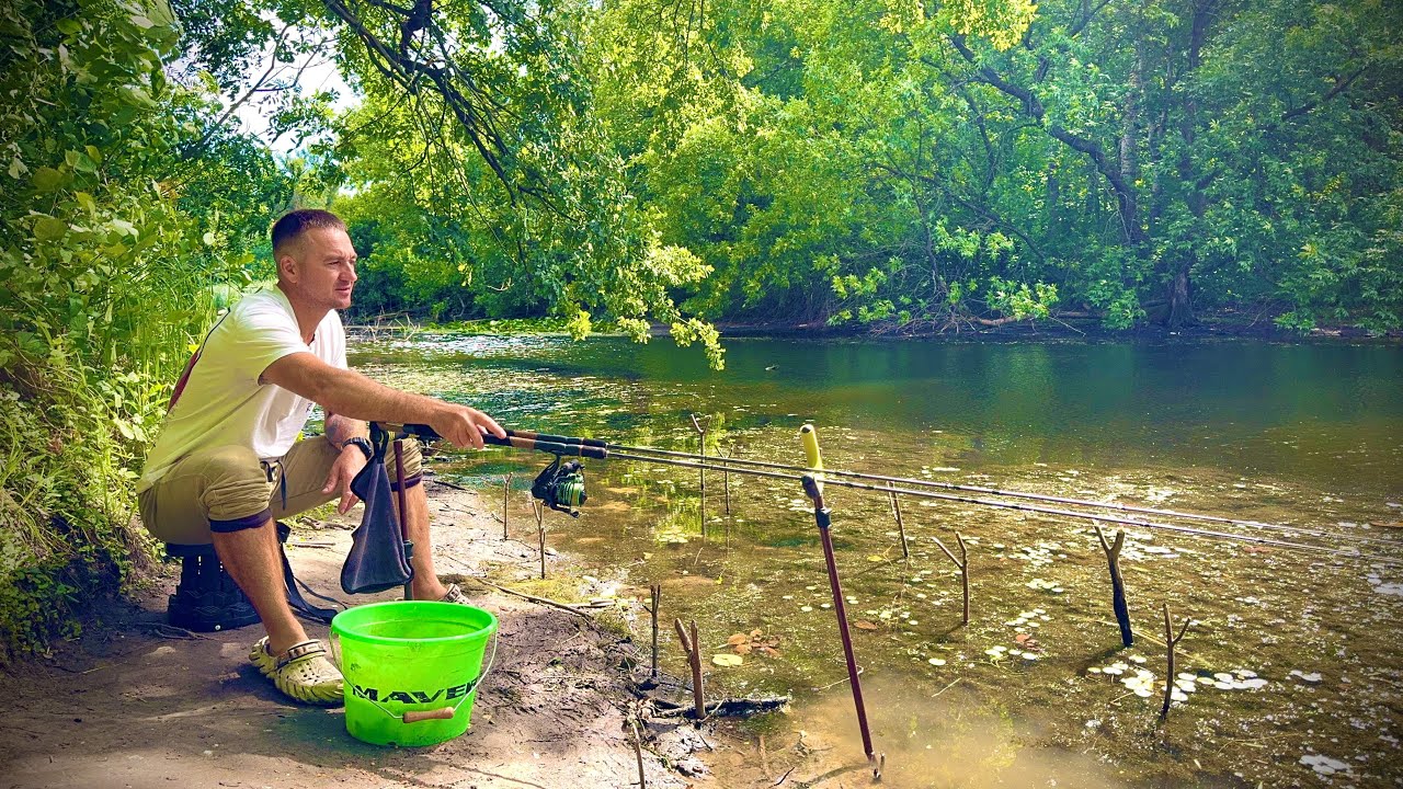 Снасть МІКРО ПРУЖИНА ЛОВИТЬ НА БОЛОТІ КАРАСІВ!!!