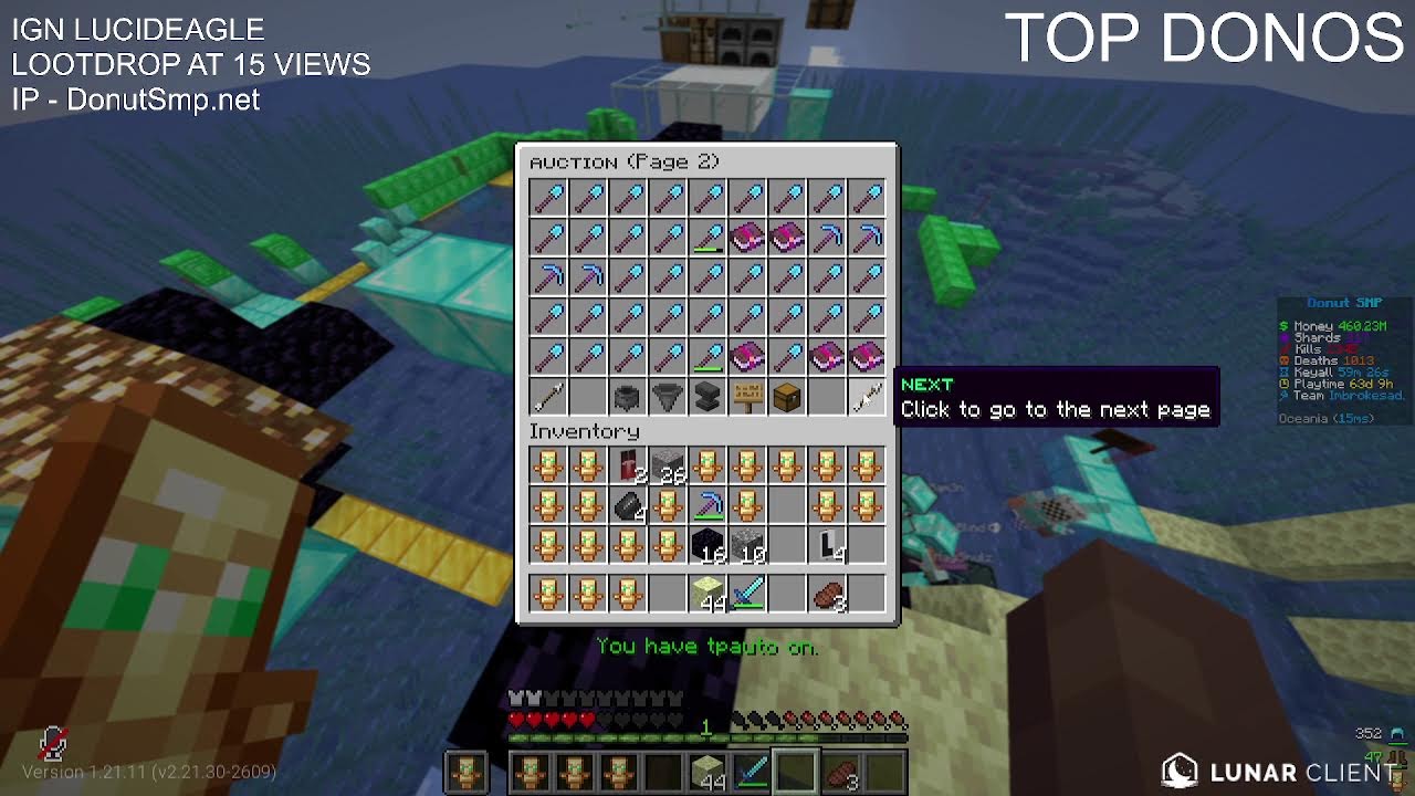 LOOTDROP STARTING AS SOON AS YOU CLICK ON I STARTED