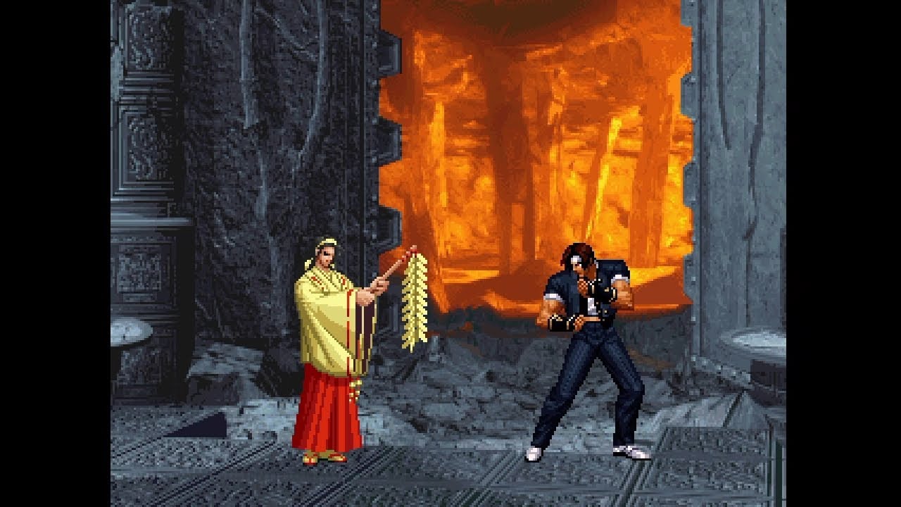 You....... appeared again? I'll dispel you!  (CHIZURU VS KUSANAGI)| KOF MUGEN