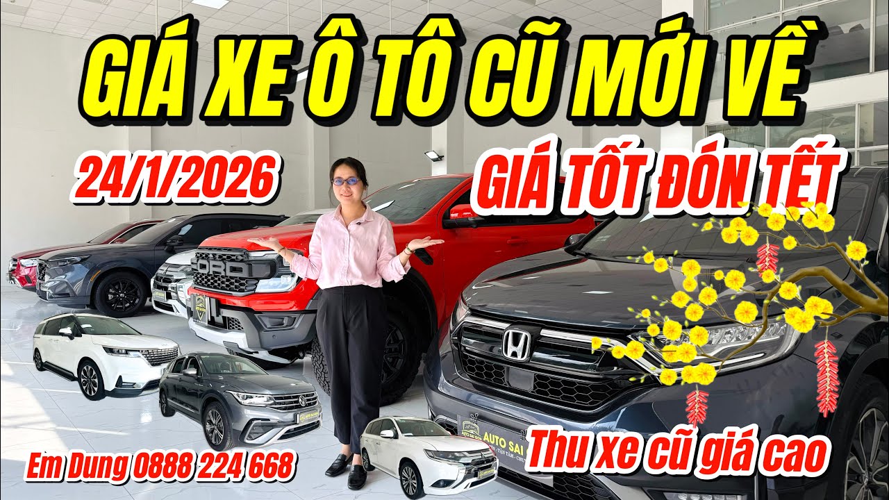 Giá xe ô tô cũ giảm mạnh đón Tết cả kho xe đẹp|Thu mua oto cũ tận nơi