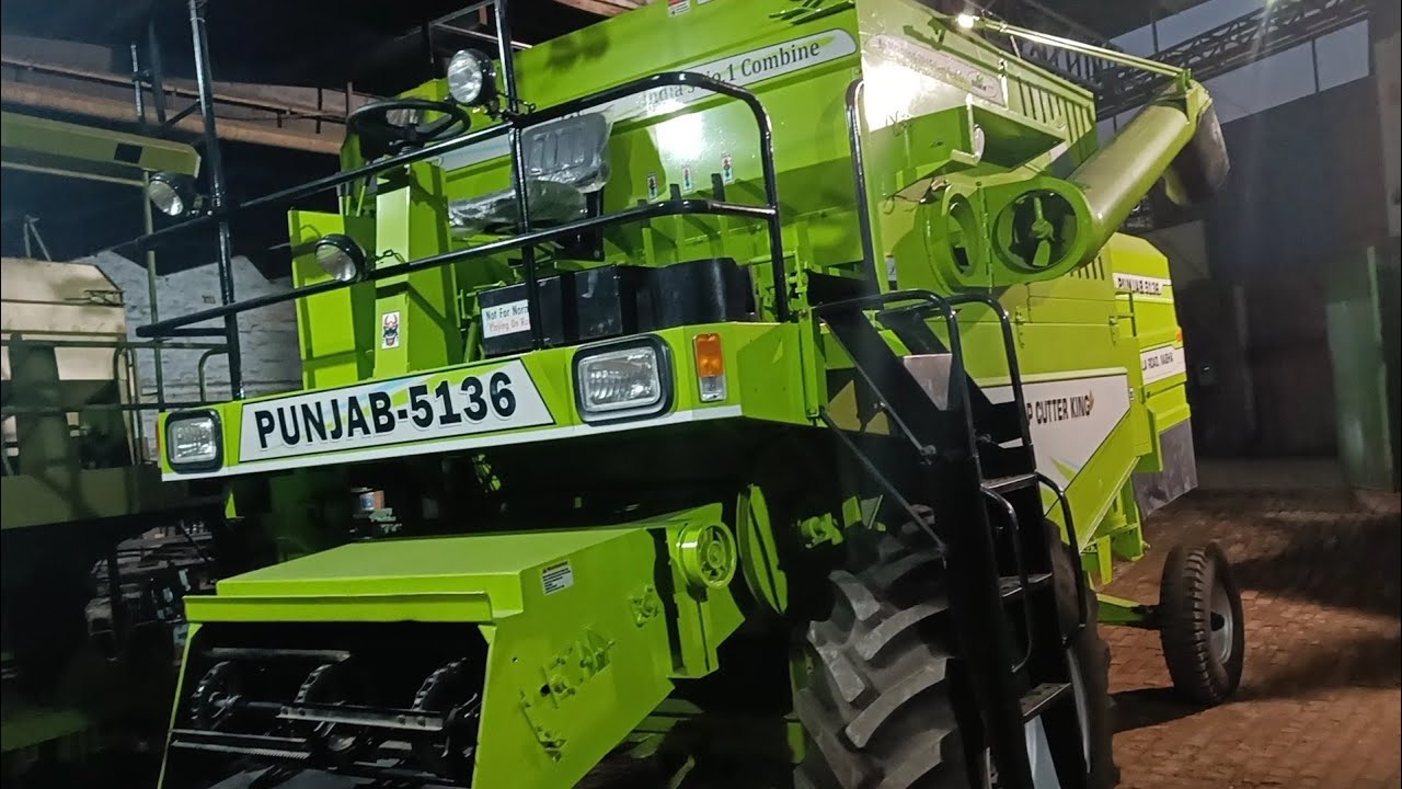 Punjab 5136 new model combine harvester | Review | price | Features | machine