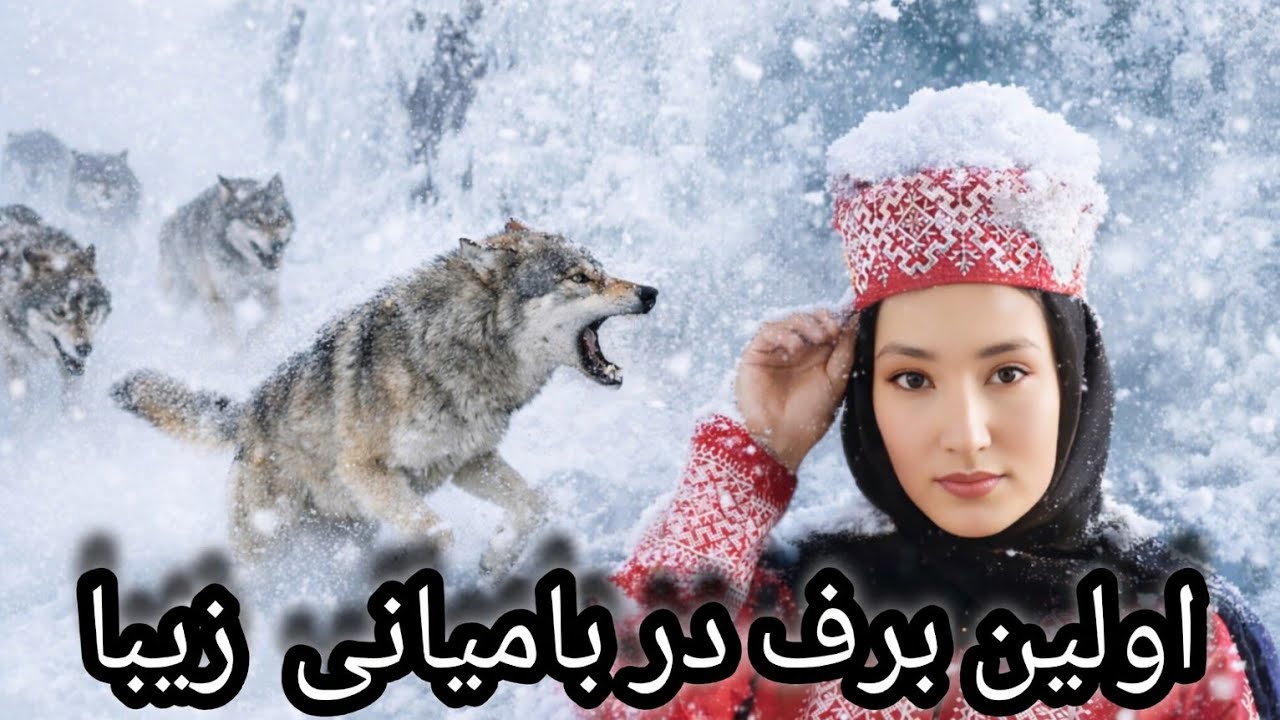 اولین برفی سال در بامیانی زیبا🥰🤩