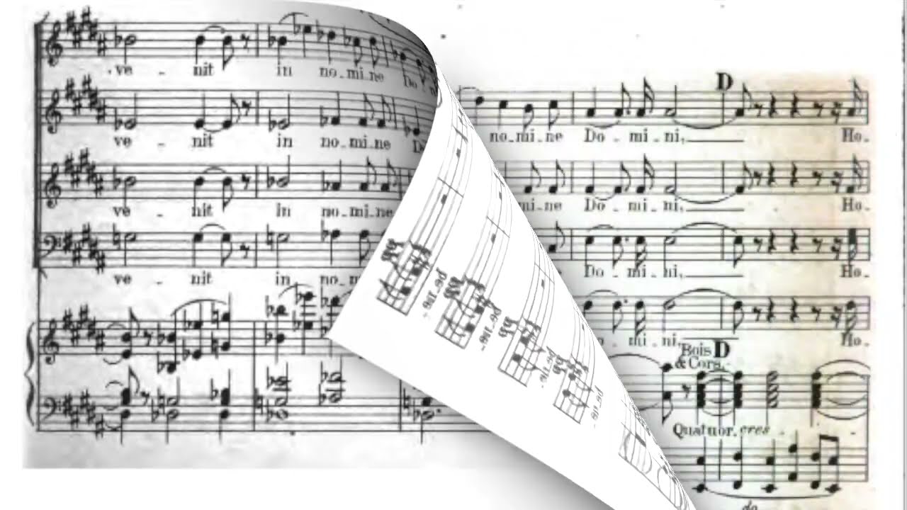 Troisieme Messe Solennelle de Pâques: Sanctus and Benedictus by Charles Gounod