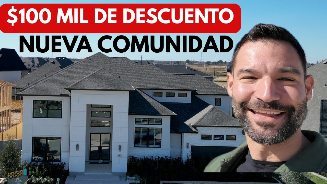 No Compres Casa Nueva en Houston Hasta Ver Estas Mansiones Modernas