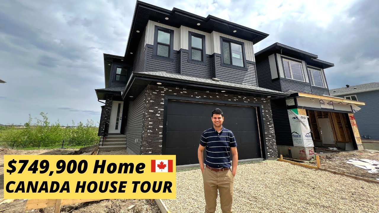 Canadian Houses| Inside a $749,900 House In Canada|Life In Canada|House in Edmonton, AB