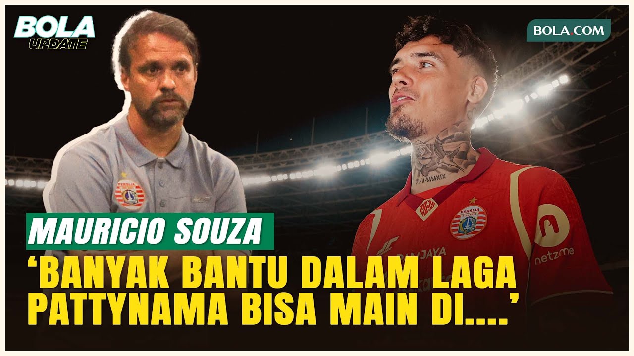 Resmi Berseragam Persija Jakarta, Ini Reaksi Mauricio Souza soal Kedatangan Shayne Pattynama