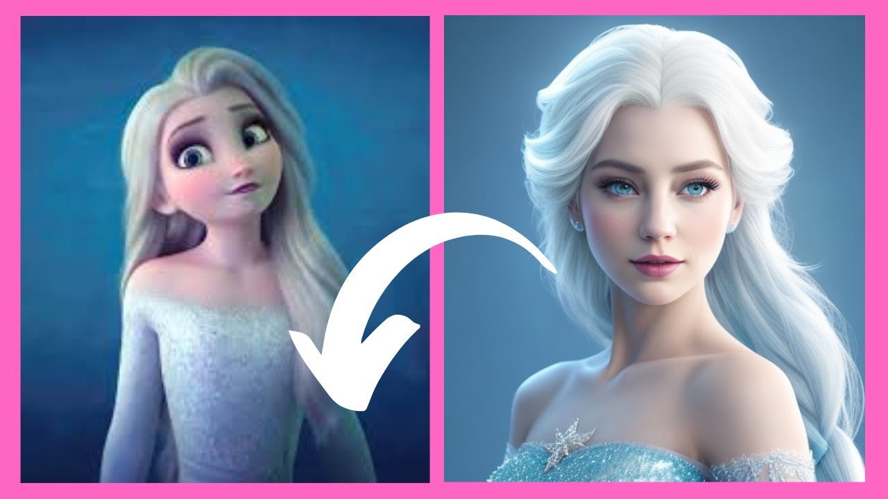 Disney  Frozen II Characters  In Real Life