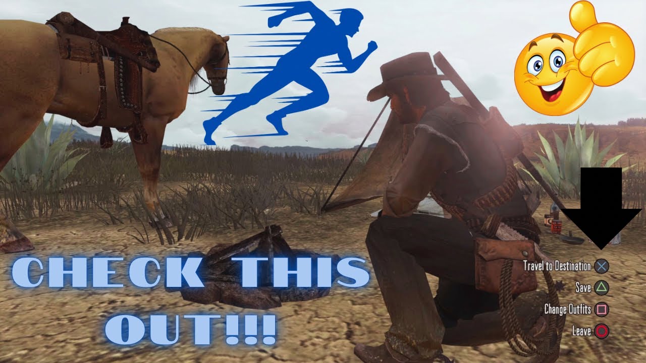 Red Dead Redemption: The Ultimate Fast Travel Guide Quick & Easy!!!