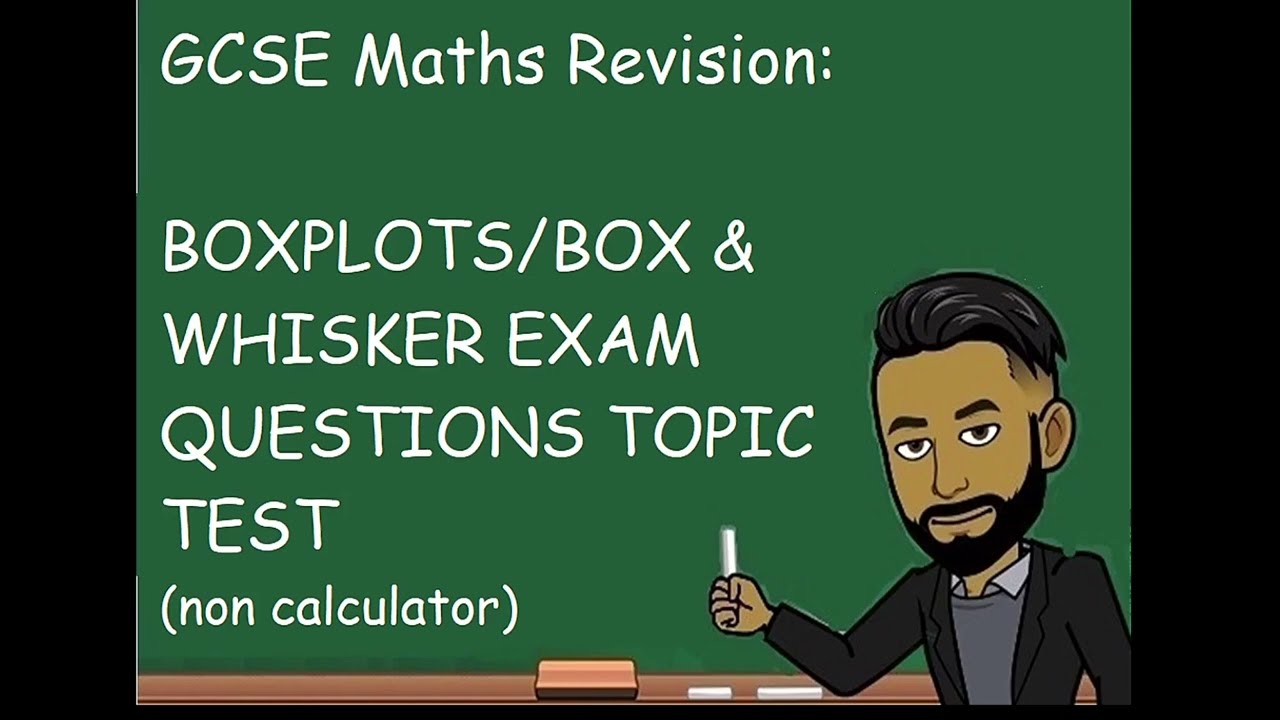 GCSE Maths Revision: Boxplots 1 Topic Test [NEW 2023]