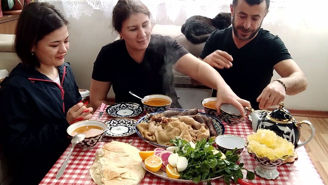 #mukbang AYAK PAÇA VE İŞKEMBE ÇORBASI #türkçe #mukbang