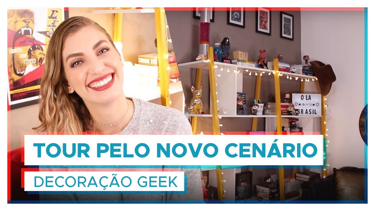 TOUR PELO CEN&Aacute;RIO NOVO! | Dicas de decora&ccedil;&atilde;o geek!