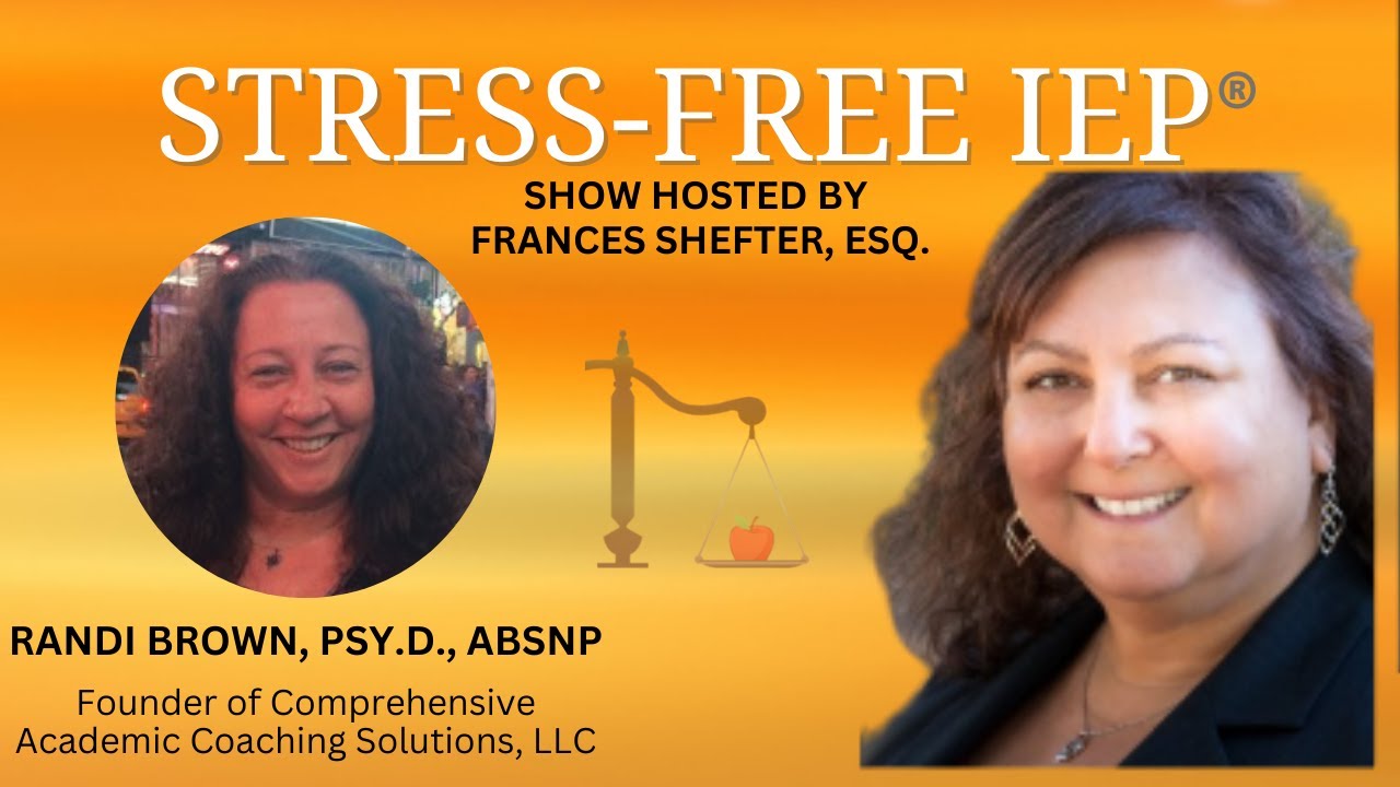 Stress-Free IEP - Dr. Randi Brown - Understanding Test Results