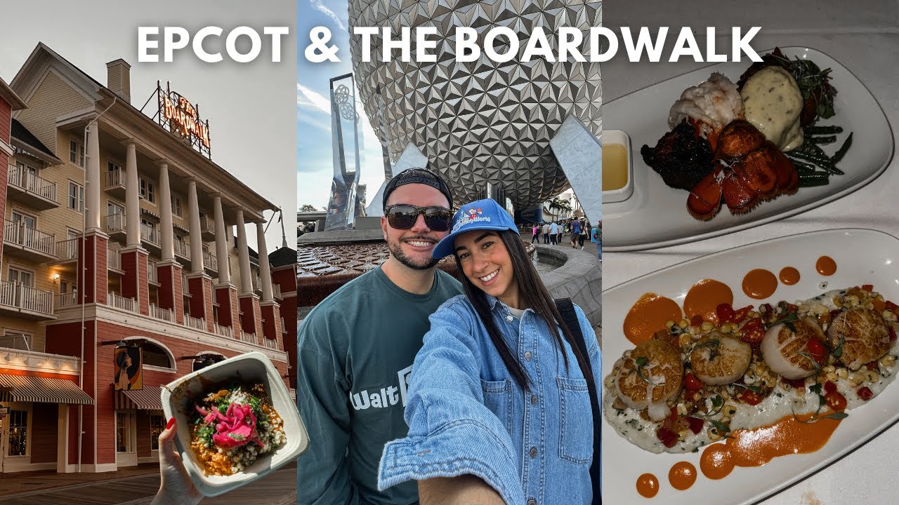 DISNEY WORLD VLOG - Epcot, Frozen, La Cantina de San Angel, exploring Disney's Boardwalk Inn & more!