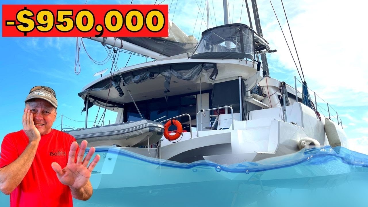 Sinking $950,000 Trimaran Sailboat TOTAL LOSS?