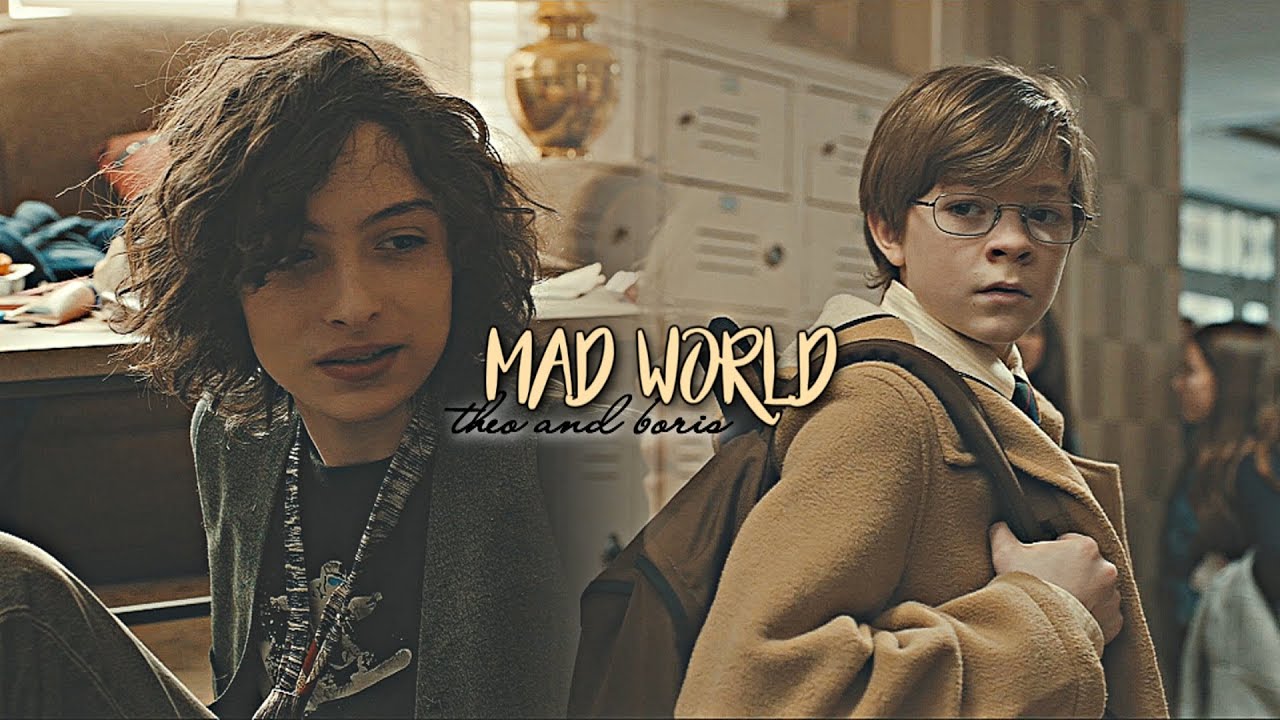 Theo & Boris — mad world. [The Goldfinch] with Allie's edits