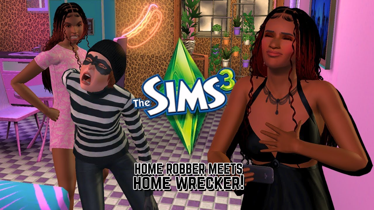 HOME ROBBERY & HOME WRECKERY?! 😅 The Sims 3 | Let's Play #8