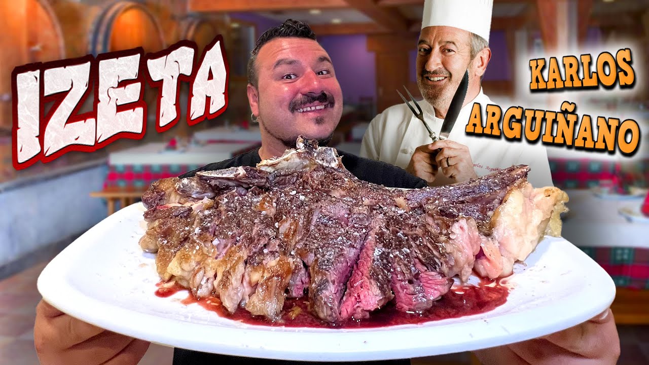 El RESTAURANTE FAVORITO de KARLOS ARGUIÑANO | IZETA un ESPECTACULO!