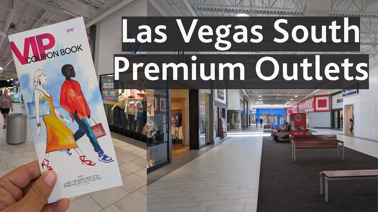 🛍️ Las Vegas South Premium Outlets: compras en uno de los lugares preferidos en la ciudad 🇺🇸