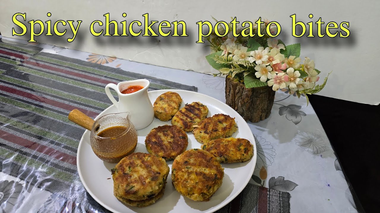 Ramzan Special Snack | Spicy Chicken Potato Bites | Fariman Cooking