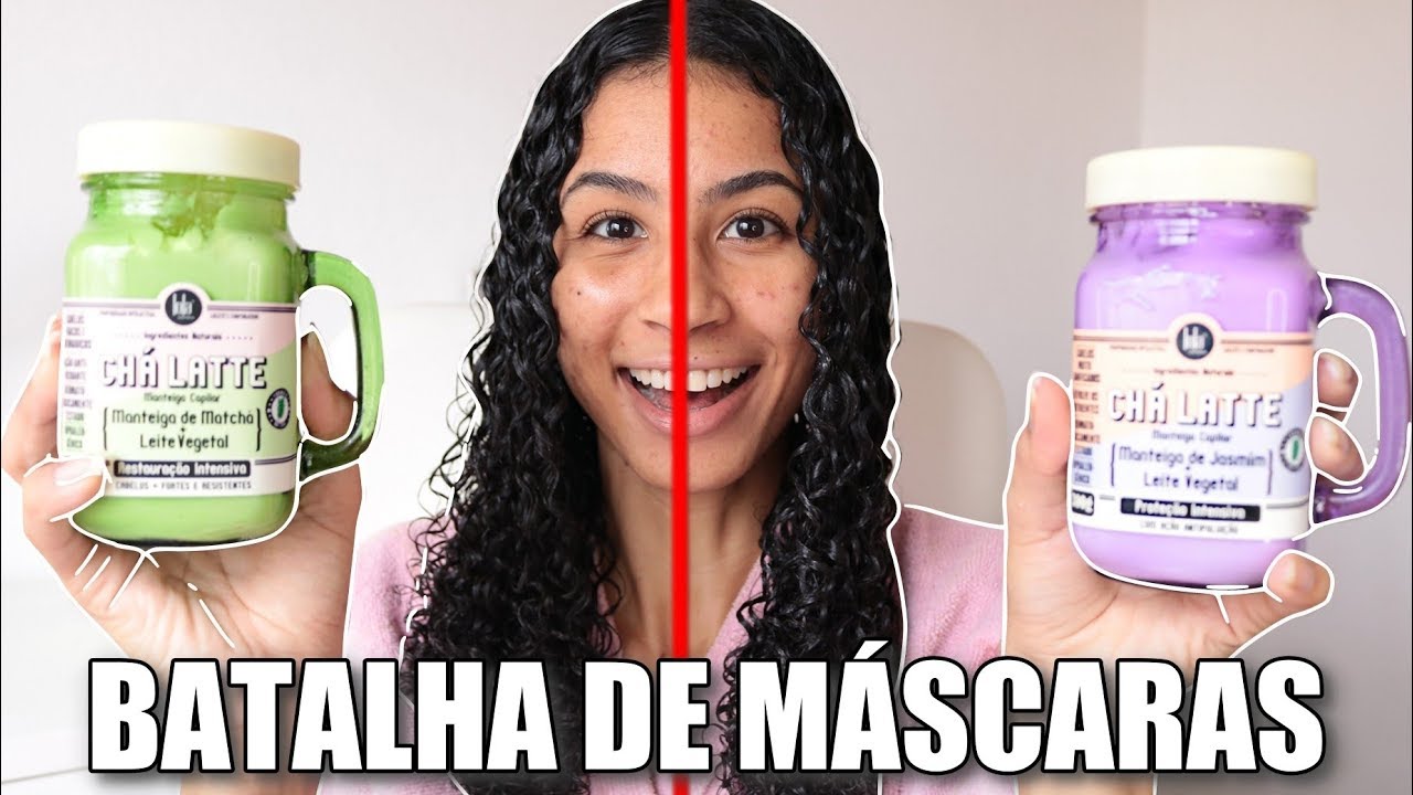 Qual *MANTEIGA CAPILAR* é melhor pra cabelo cacheado? | Resenha CHÁ LATTE