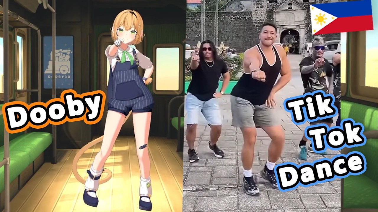 Дуби исполняет этот популярный танец из TikTok