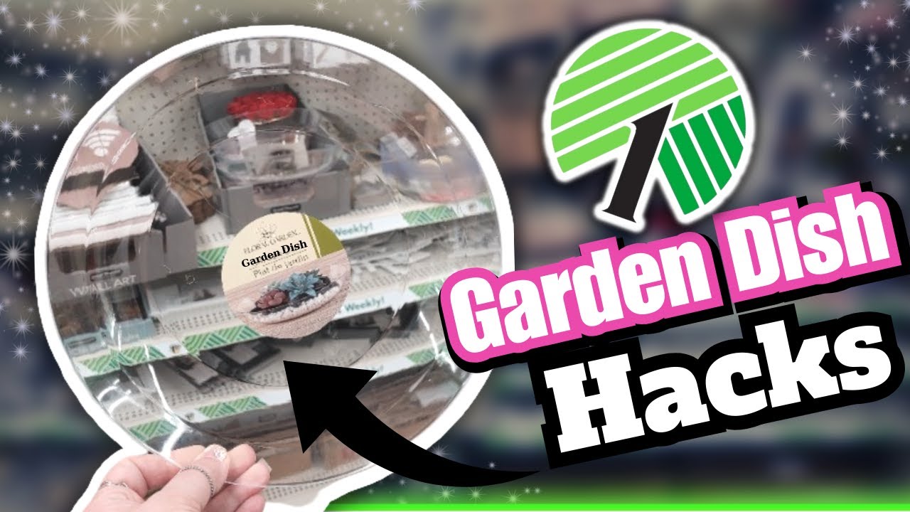 👉 INCREDIBLE High End Dollar Tree DIY Crafts using Garden Dishes