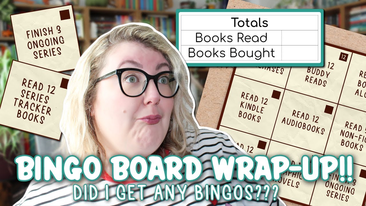 DID I READ 75% OF MY BOOKS IN 2023??? | BINGO BOARD FROM HELL 2023 WRAP-UP | Literary Diversions
