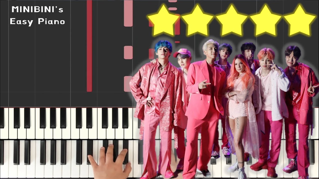 BTS (방탄소년단) - Boy With Luv (작은 것들을 위한 시) feat. Halsey 《Piano Tutorial》 ★★★★★ [Sheet]