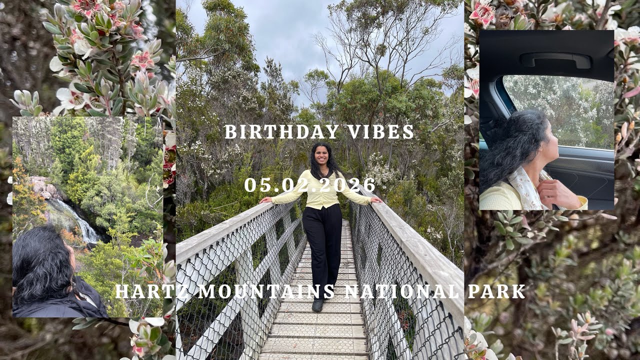 Arve Falls - Hartz Mountains National Park #waterfallsounds 