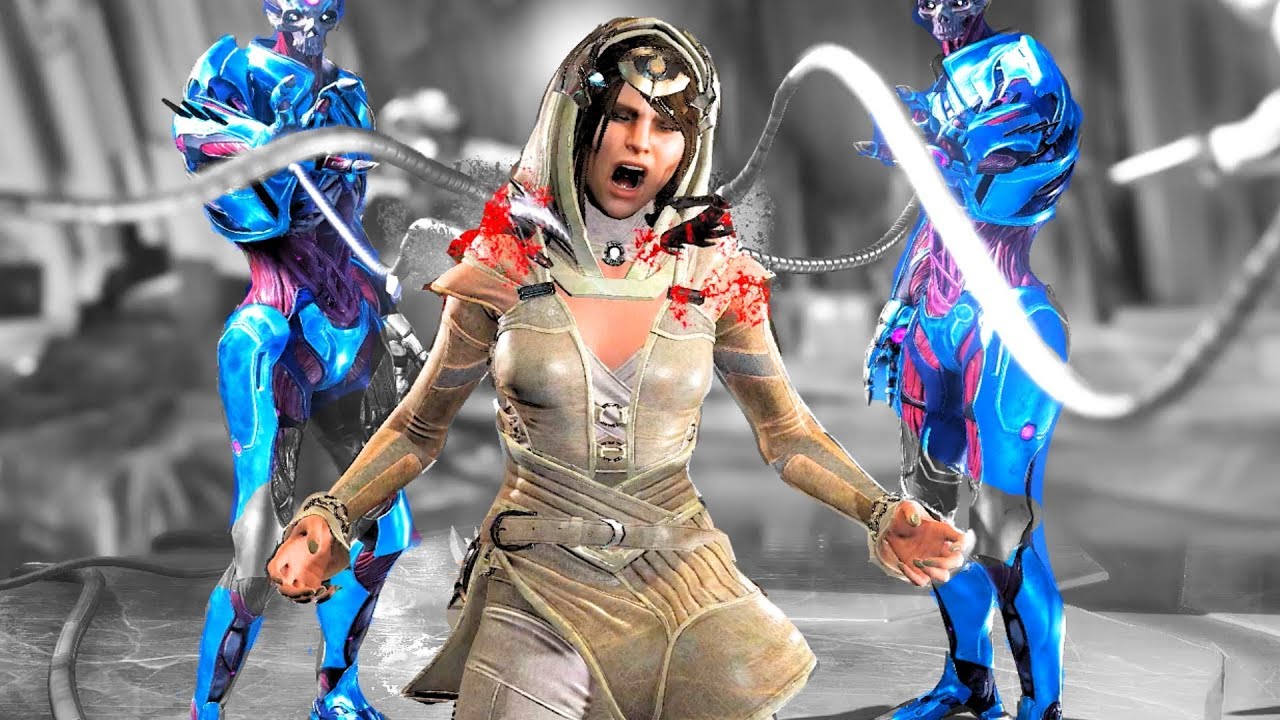 Injustice 2 All Super Moves on GOD (ALT) ENCHANTRESS (All DLC to ENCHANTRESS)