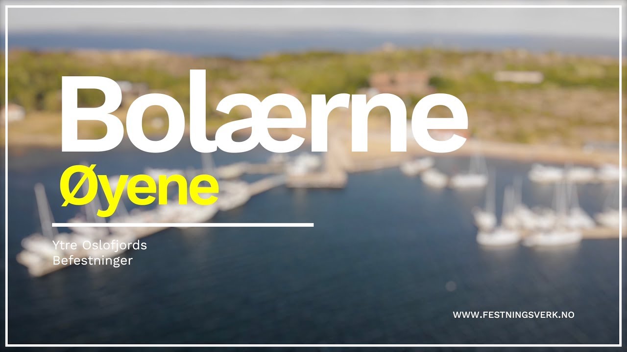 Bolærne øyene i Oslofjorden