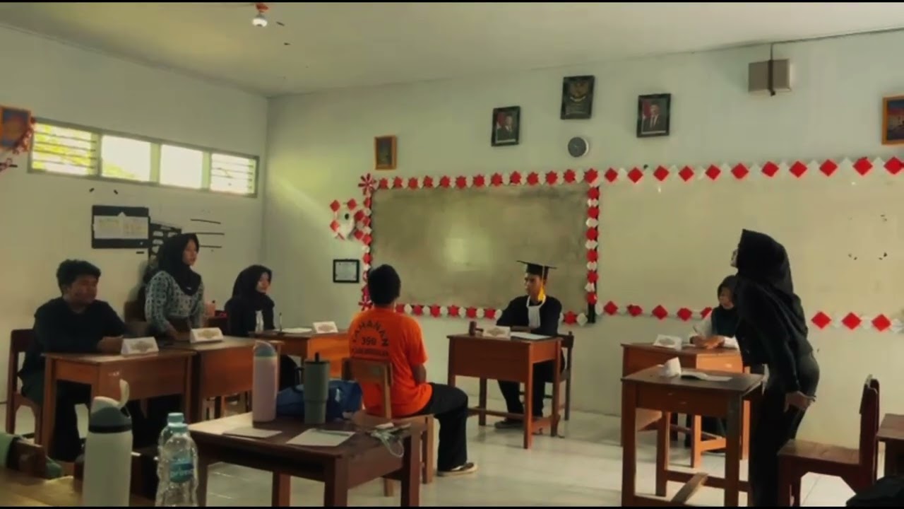 Simulasi sidang bullying ⚖️Ujian praktik PPKnBelajar hukum, keadilan, dan empati