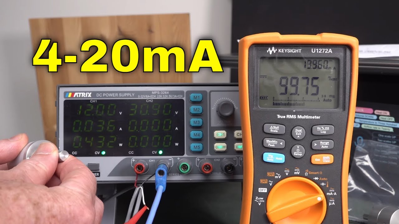 How a 4-20mA Process Control Current Loop Rotational Sensor Works