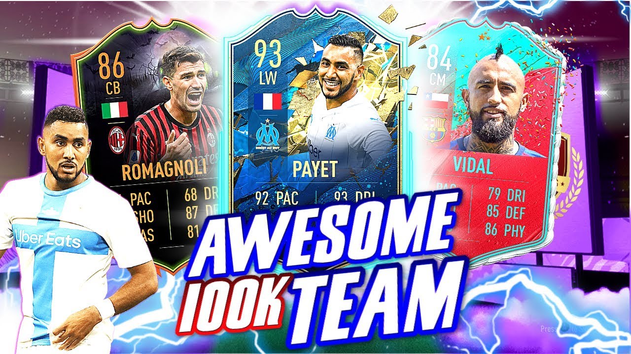 BEST 100K TEAM FIFA 20 w/ TOTS PAYET!!! | FIFA 20 100K SQUAD BUILDER