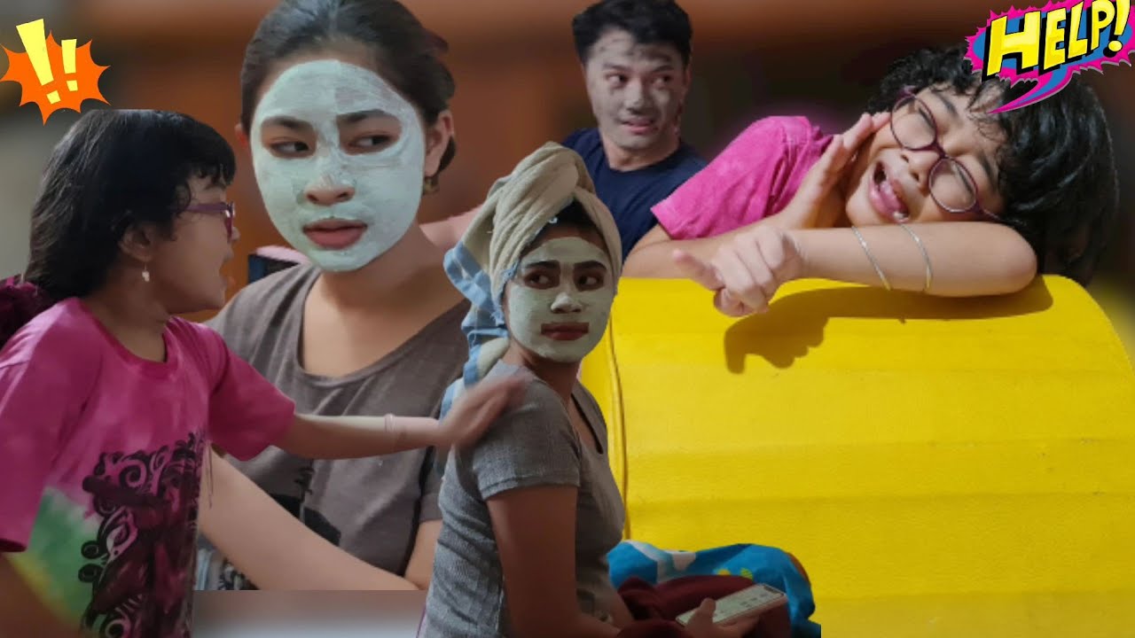 Hanum di Kerj4in Kakak nya Pakai Masker Wajah Semua! Haha | Hanum Diary