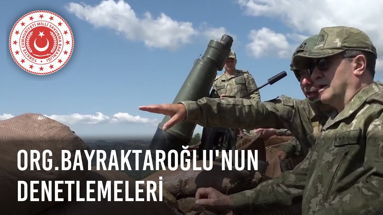 Kara Kuvvetleri Komutanı Orgeneral Sel&ccedil;uk Bayraktaroğlu'nun Denetlemeleri